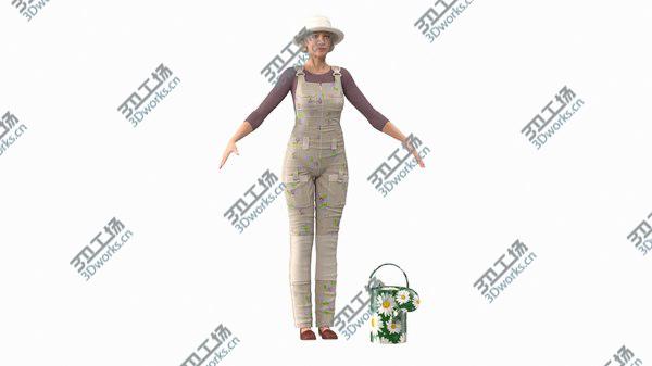 images/goods_img/20210312/Elderly Woman Farmer Rigged 3D/3.jpg